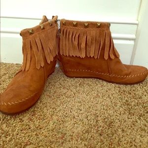 Fringe Booties